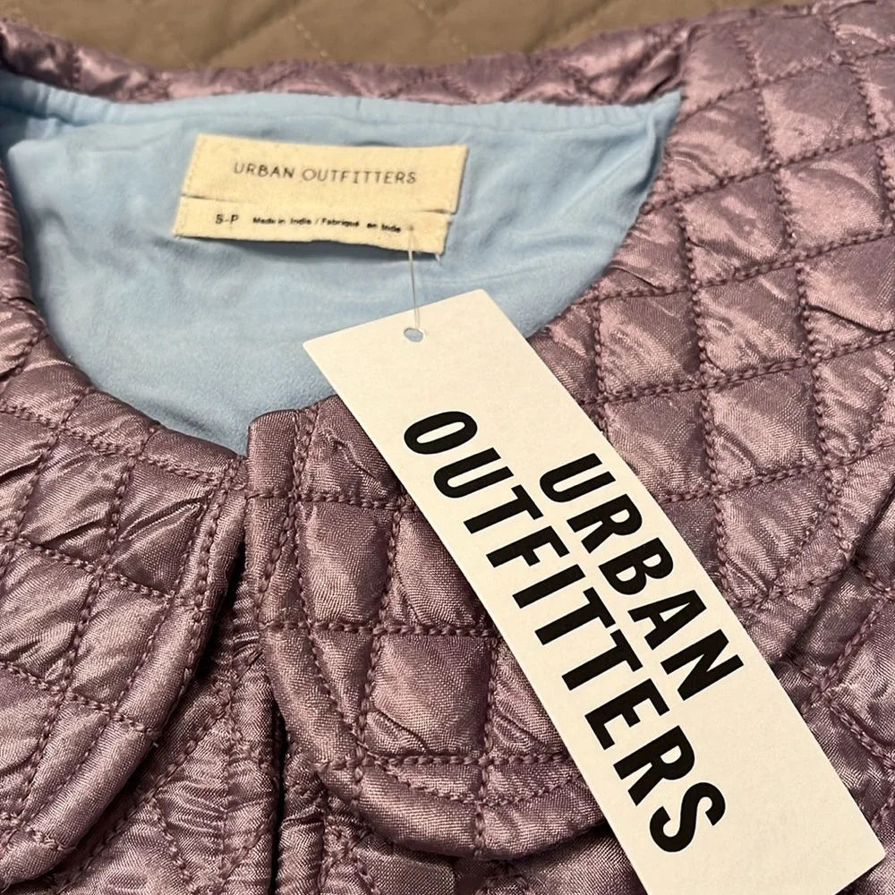 Urban Outfitters Kimchi Blue Trinity Satin Quilted Jacket/NWT/S